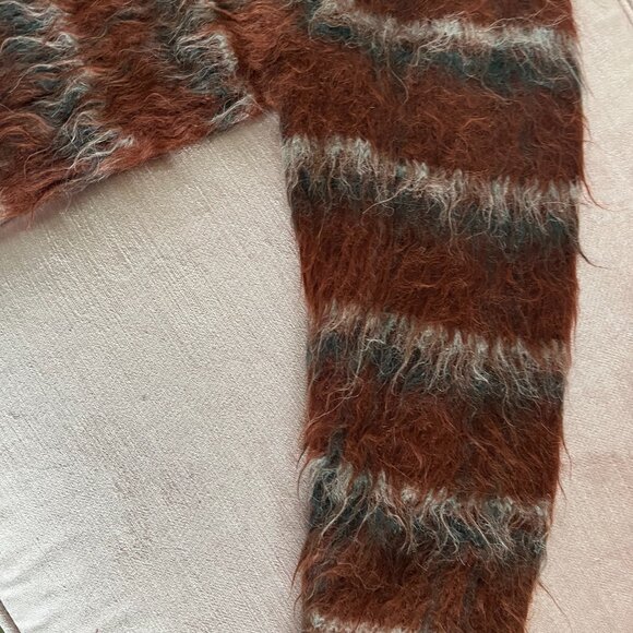 Maria Stanley Brushed Cardi Maple Plaid - Picture 4 of 6